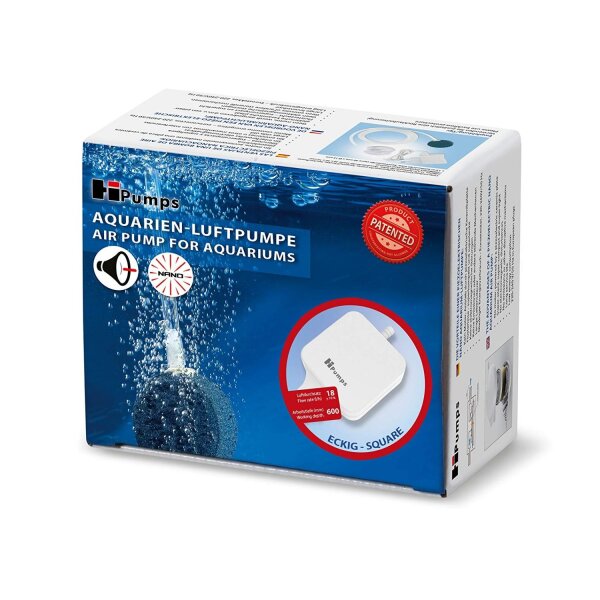 HPumps Nano Piezo weiß eckig