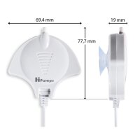 HPumps Nano Piezo Manta weiß