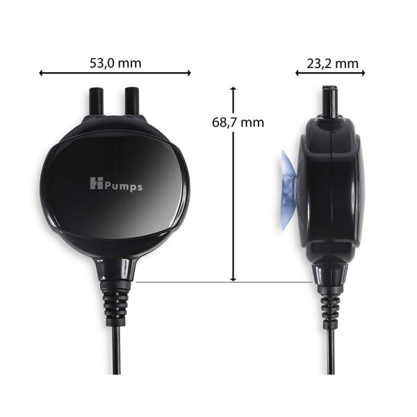 HPumps Nano Piezo Zweikanal