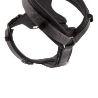 Hunter Geschirr Maldon schwarz/grau XS