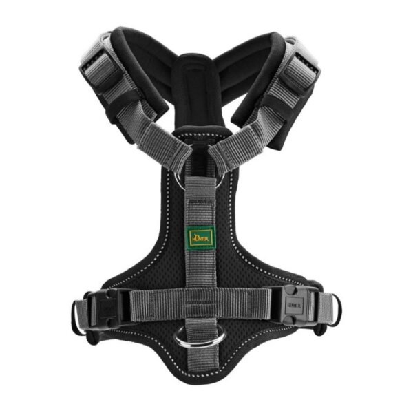 Hunter Geschirr Maldon schwarz/grau XS-S