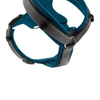 Hunter Geschirr Maldon petrol/grau XS