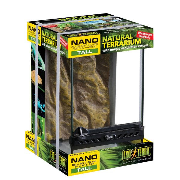 Exo Terra Glasterrarium Nano 20 x 20 x 30 cm