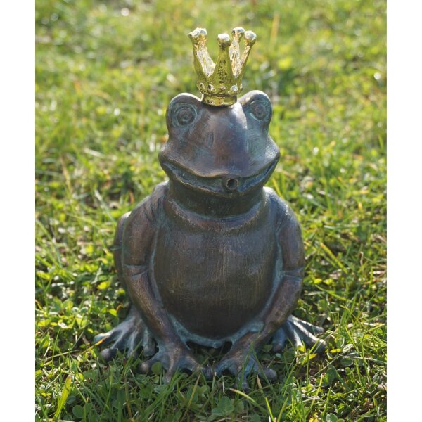 Rottenecker Froschkönig Ratomir mit vergoldeter Krone