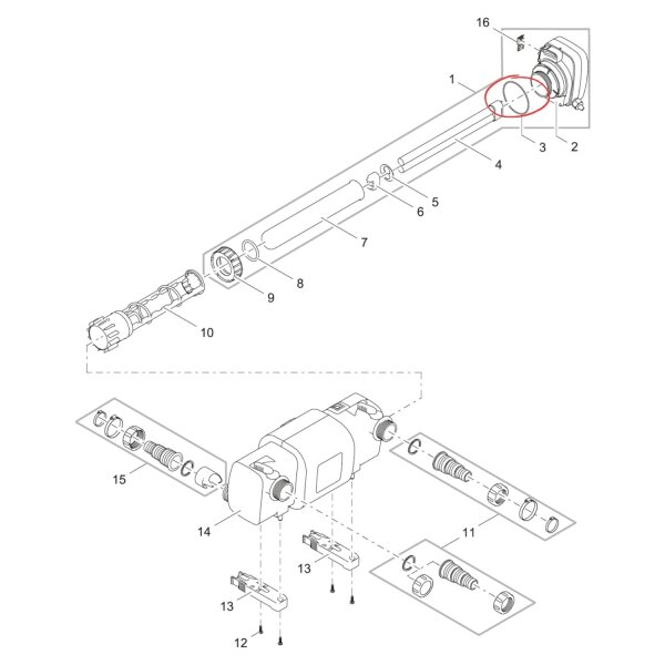 Oase O-Ring NBR 82 x 2 SH70 gefettet
