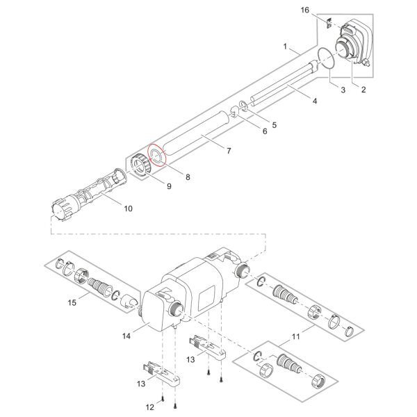 OASE O-Ring Viton 42 x 5 SH50 gefettet