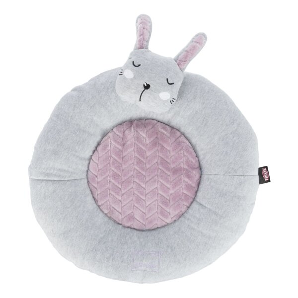 TRIXIE Junior Liegematte hellgrau/flieder Ø 40 cm