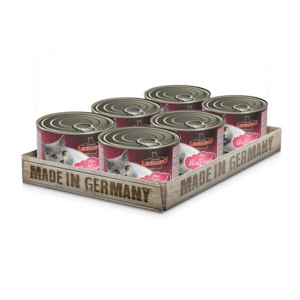 Leonardo Geflügel pur 6 x 200 g