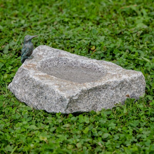 Rottenecker Vogeltränke mit Eisvogel