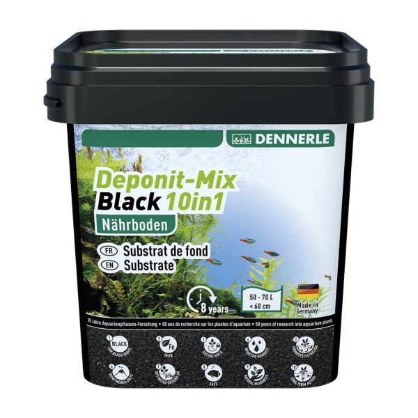 Dennerle Deponit-Mix Black 10in1 2,4 kg