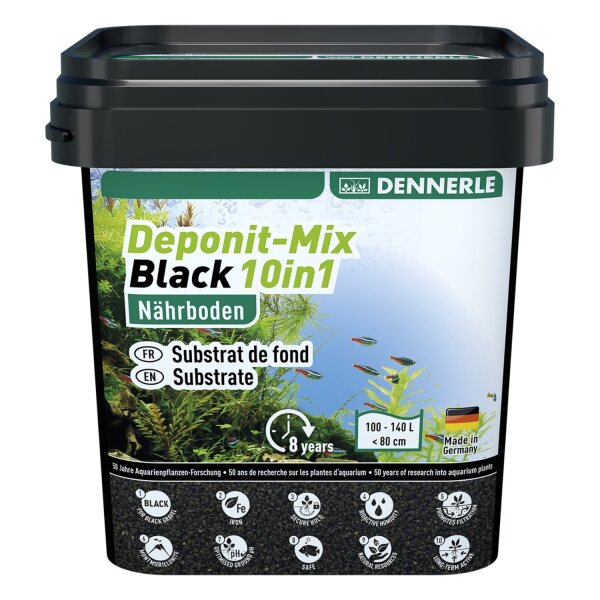Dennerle Deponit-Mix Black 10in1 4,8 kg