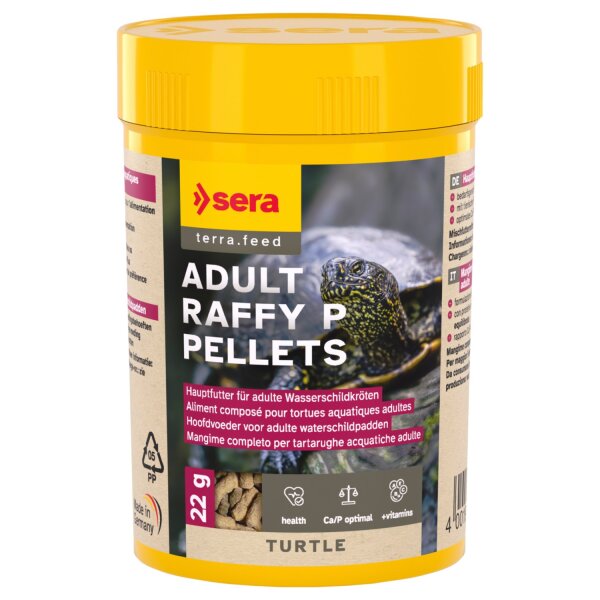 sera Turtle Adult Raffy P Pellets