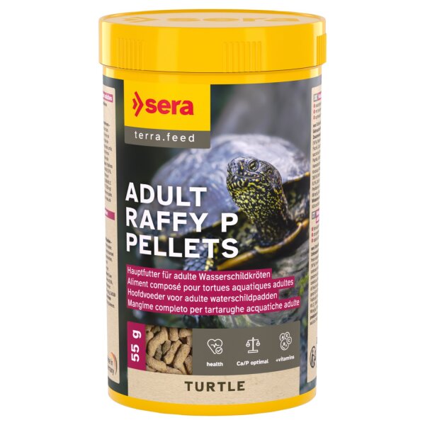 sera Turtle Adult Raffy P Pellets