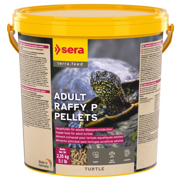sera Turtle Adult Raffy P Pellets 10 l