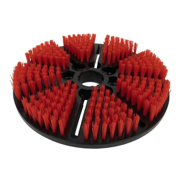 Rössle BIBER 22 Vacugrip-Bürste rot