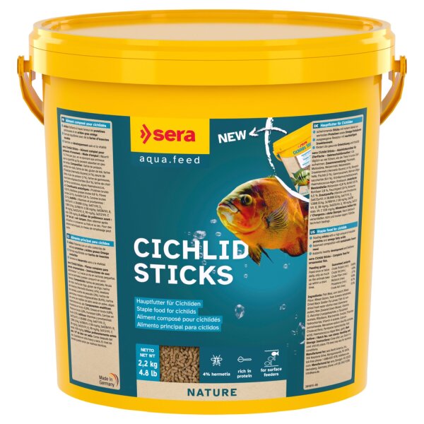 sera Cichlid Sticks 10 l