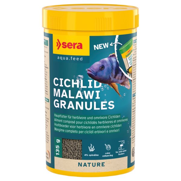 sera Cichlid Malawi Granules 250 ml