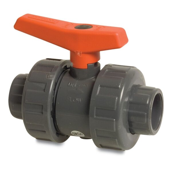 Mega PVC-Kugelhahn D25 3/4"