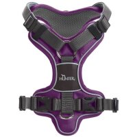 Hunter Geschirr Divo violett/grau L