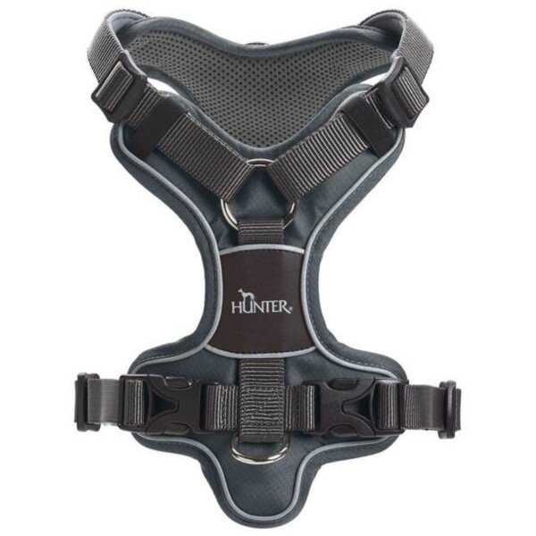 Hunter Geschirr Divo grau/grau XS