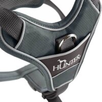 Hunter Geschirr Divo grau/grau XS