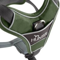 Hunter Geschirr Divo grün/grau M