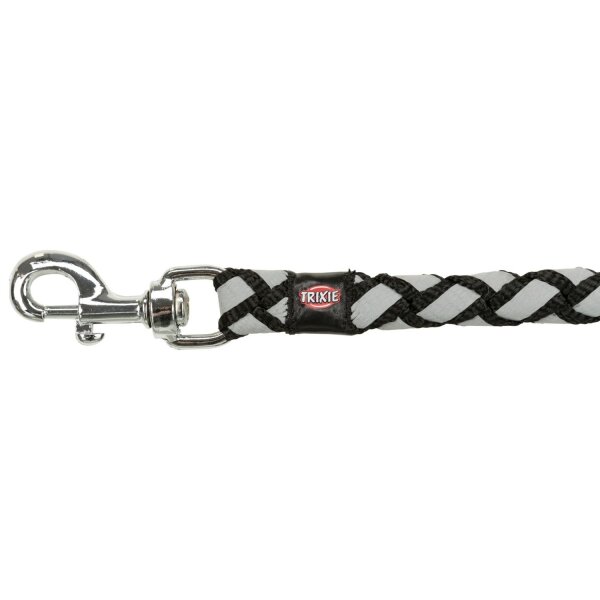 TRIXIE Cavo Reflect Leine schwarz S-M