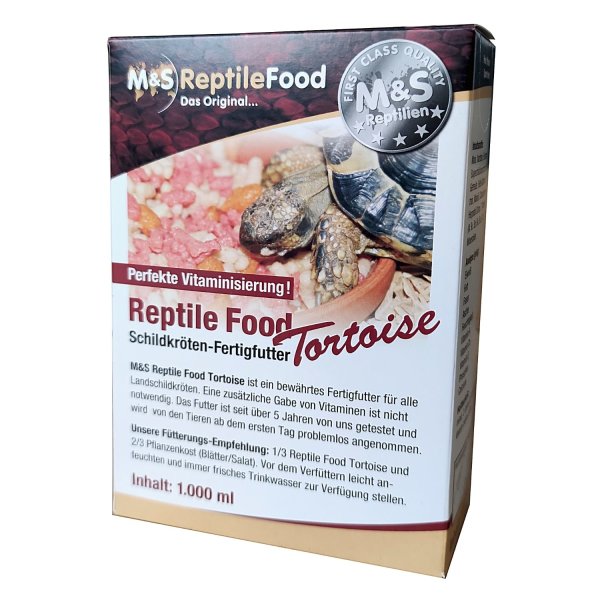 M&S Reptile Food Tortoise