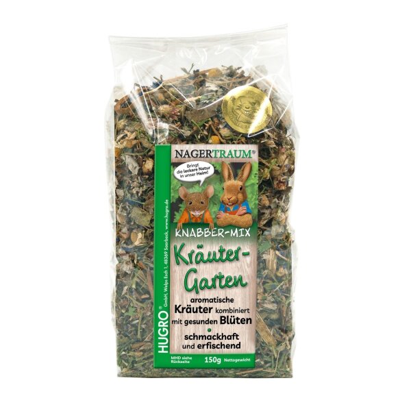 HUGRO Nagertraum Kräutergarten 150 g