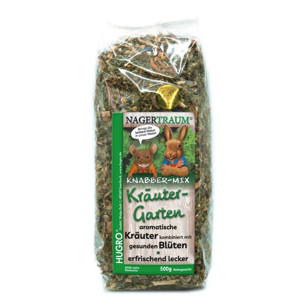 HUGRO Nagertraum Kräutergarten 500 g