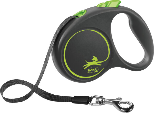 flexi BLACK DESIGN Gurt gün L (bis 50 kg)