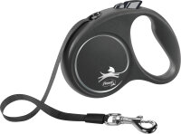 flexi BLACK DESIGN Gurt schwarz M (bis 25 kg)