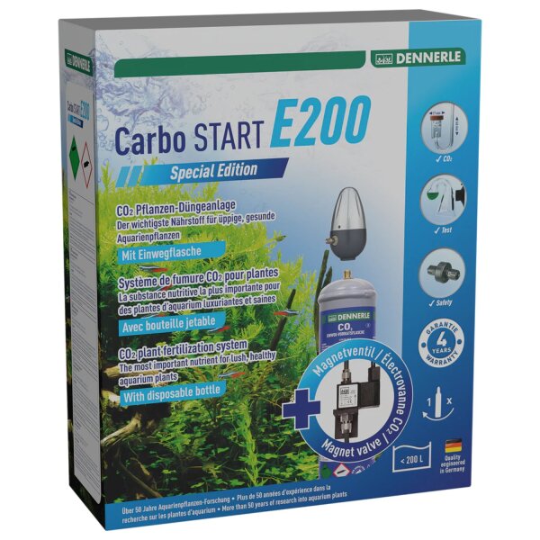 Dennerle Carbo Start E200 mit Magnetventil