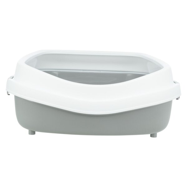 TRIXIE Katzentoilette Primo XXL grau/weiß