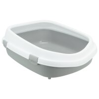 TRIXIE Katzentoilette Primo XXL grau/weiß