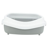 TRIXIE Katzentoilette Primo XXL grau/weiß