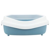 TRIXIE Katzentoilette Primo XXL blau/weiß