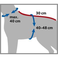TRIXIE Bademantel für Hunde, grau S