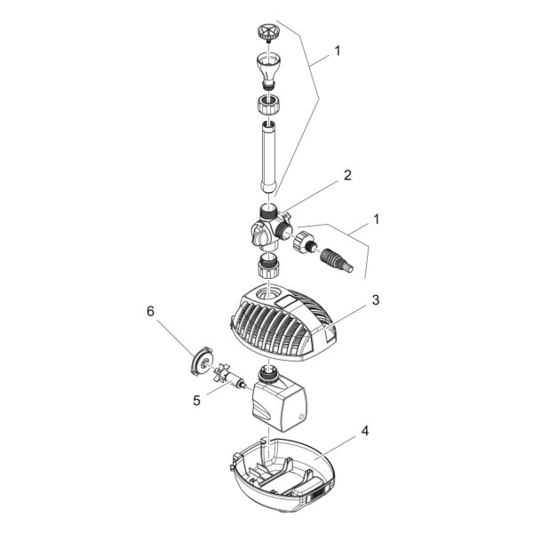 Oase Aquarius Fountain Set Classic 2000E