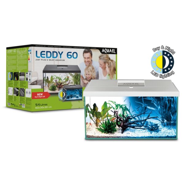 Aquael LEDDY Day & Night 60 weiß