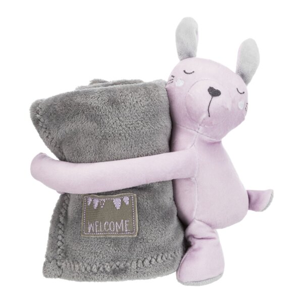 TRIXIE Junior Kuschel-Set grau/flieder