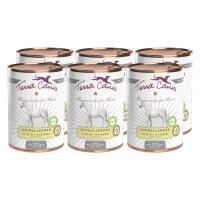 Terra Canis Hypoallergen Pferd mit Topinambur 6 x 400 g