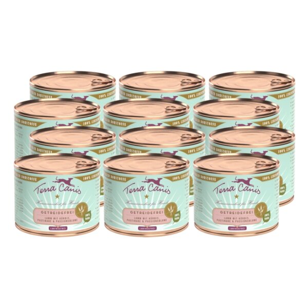 Terra Canis Getreidefrei Lamm mit Kürbis 12 x 200 g
