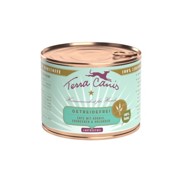 Terra Canis Getreidefrei Ente mit Kürbis 200 g
