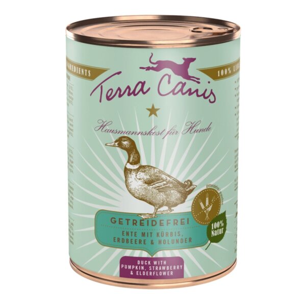 Terra Canis Getreidefrei Ente mit Kürbis 400 g