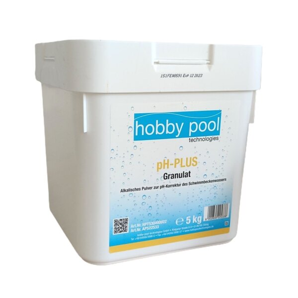 hobby pool pH-Plus Granulat 5 kg