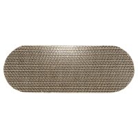 TRIXIE Kratzpappe mit Holzrahmen oval (46 x 4 x 25 cm)