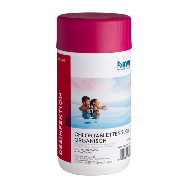 hobby pool Chlortabletten 200g organisch
