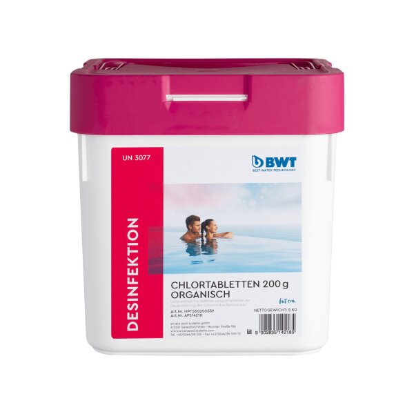 BWT Chlortabletten 200g organisch 5 kg