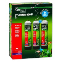 JBL ProFlora CO2 Cylinder 500 U 3x